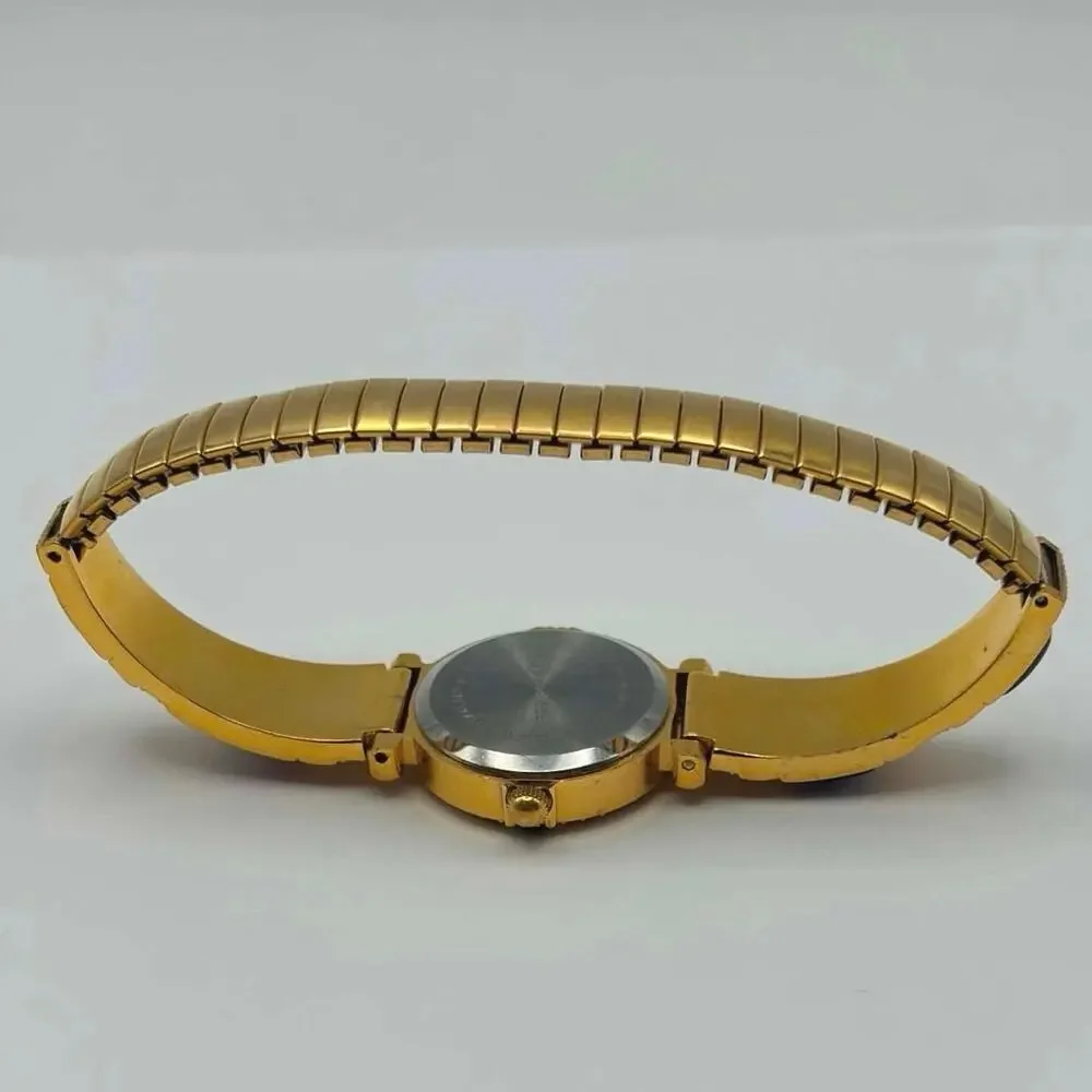 Vintage Gold & Red Watch